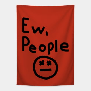Ew People Graphic Tapestry