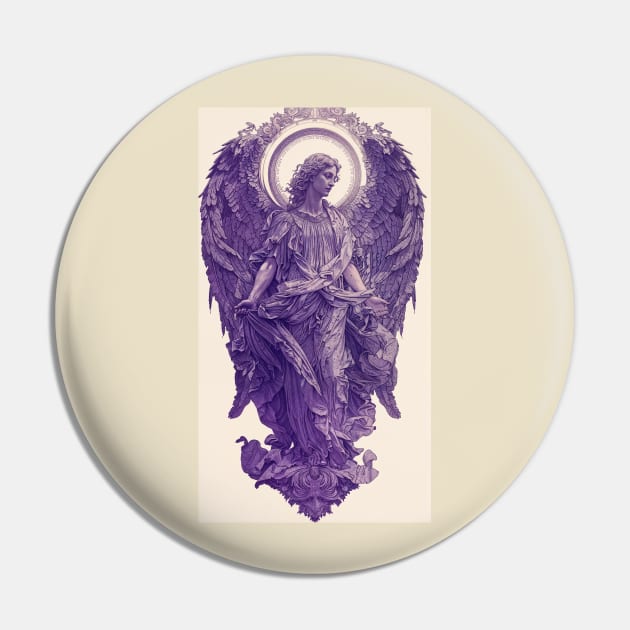 Purpura Celestis: Purple Grace Pin by PurplePassion