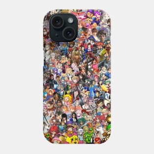 Female Protagonists Collage Phone Case