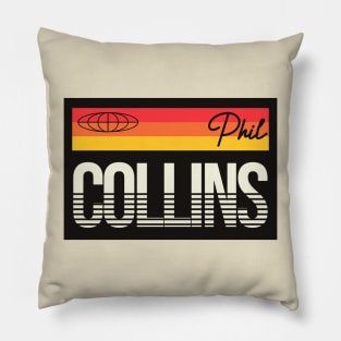 Retro Phil Collins Pillow