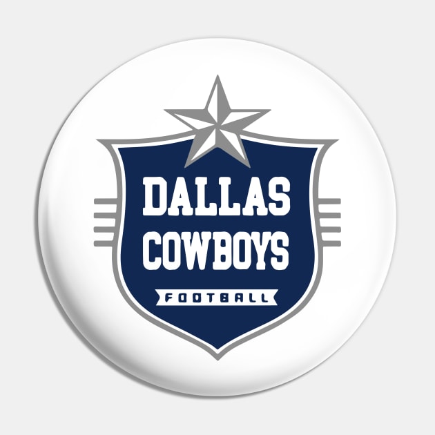 Cowboys Label Pin by Throwzack