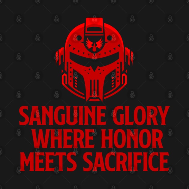 Blood Angels - Sanguine Brotherhood by DesignFlex Tees