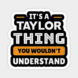 It's taylor thing - Vintage Magnet