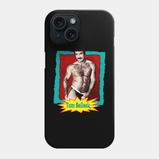 Tom Selleck 80s Aesthetic Design Phone Case