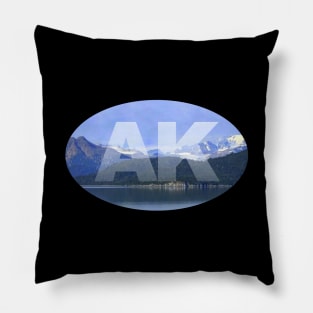 Alaska Mountains Pillow