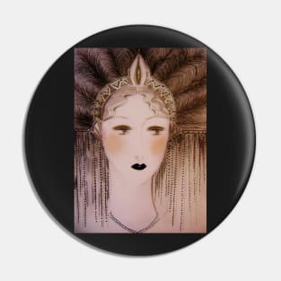 ART DECO HEADRESS ,,House of Harlequin Pin