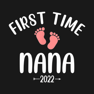 First Time Nana 2022 Mother's Day Gift T-Shirt