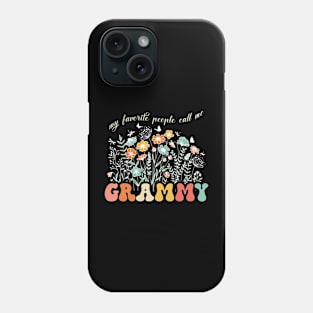 My Favorite People Call Me Grammy Mothers Day Phone Case