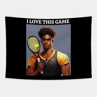 I love This Game of Tennis Tapestry