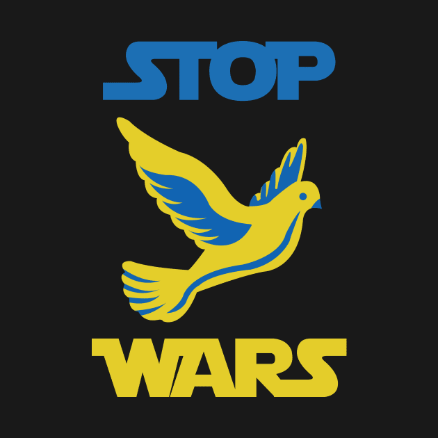 Stop Wars - Ukraine Dove by Polomaker