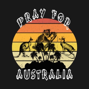 pray for australia fires T-Shirt
