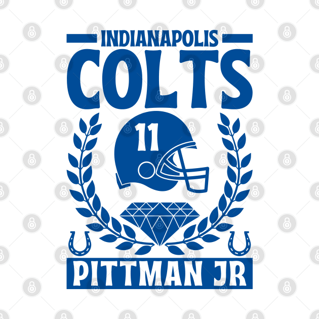 Indianapolis Colts Pittman Jr 11 American Football by Astronaut.co