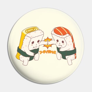 Foodilicious - Cute Sumo Sushi Pin