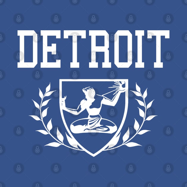 Detroit 313 Crest by robotface