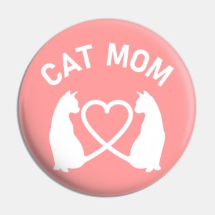 Cat Mom cat lover gift Pin