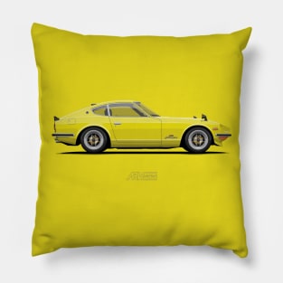 Fairlady 240Z Yellow Pillow