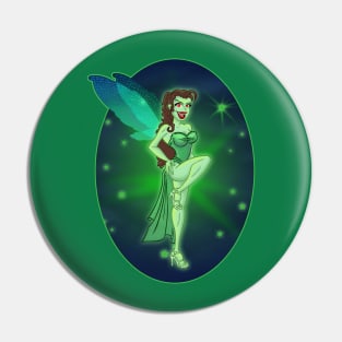 Green Fairy Pin