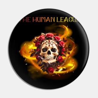 THE HUMAN LEAGUE BAND XMAS Pin