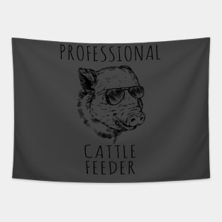 Professional Cattle Feeder. Tapestry