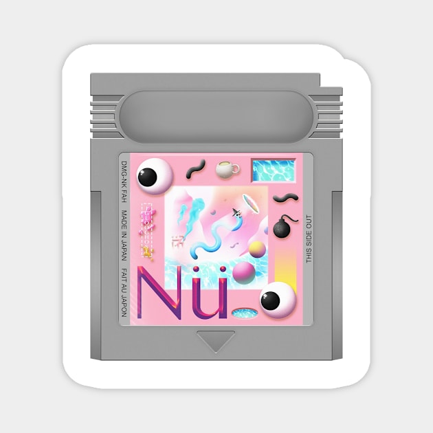 Chinese Nü Yr Game Cartridge Magnet by PopCarts