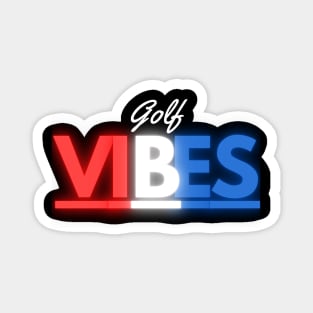 Golf Vibes - USA Magnet