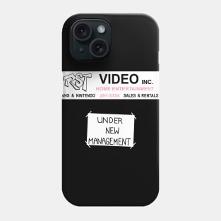 RST Video - Under New Management Phone Case