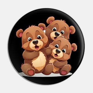 three bear brothers Pin