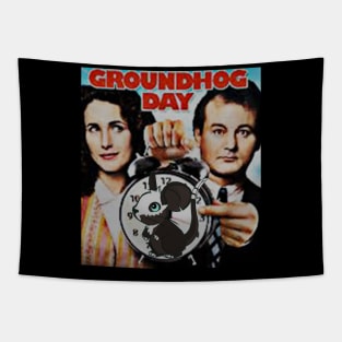 Ground Hog day Tapestry