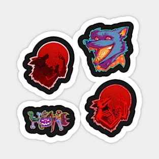 Halloween Werewolf Pack 3 Magnet