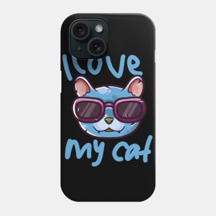 I love my cat Phone Case