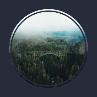 Bridge In The Middle Of The Forest T-Shirt