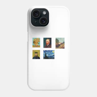 Van Gogh Famous Art Painting Pack Phone Case