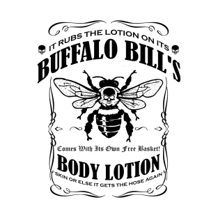 Buffalo Bill's Body Lotion - Death's Head Moth - Horror - Distressed Vintage Design T-Shirt