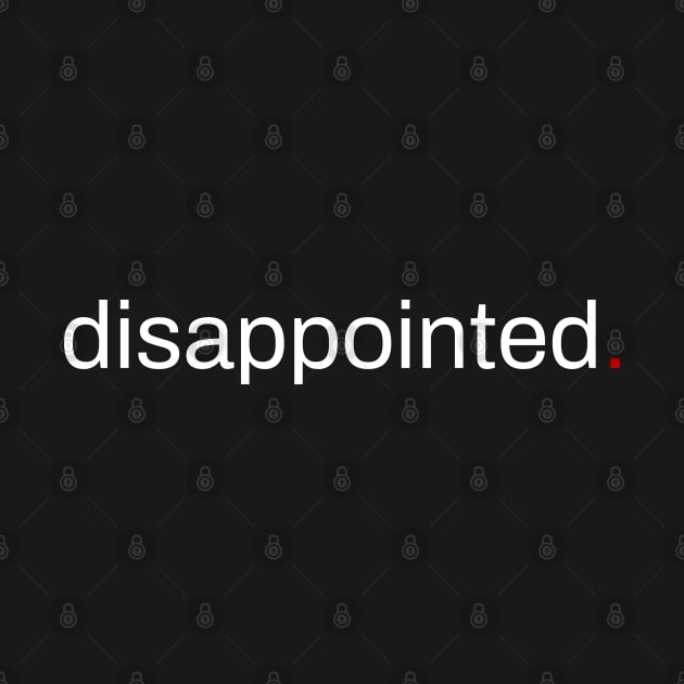 disappointed by purplecrowshub