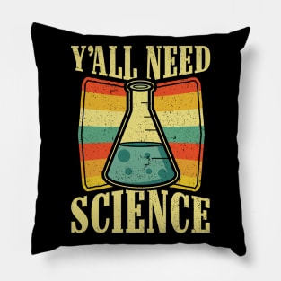 Funny Science Physics Chemistry Biology Teacher Student Pillow