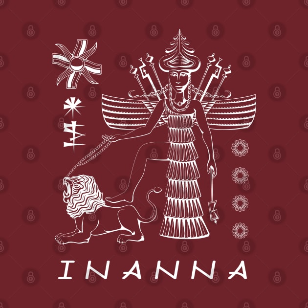 Inanna Red by Dingir ENKI