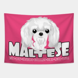 Maltese - DGBighead Tapestry