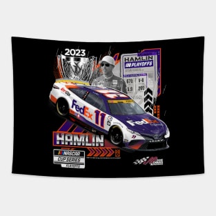 Denny Hamlin Series Playoffs Tapestry