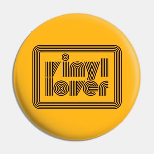 Vinyl Lover Pin