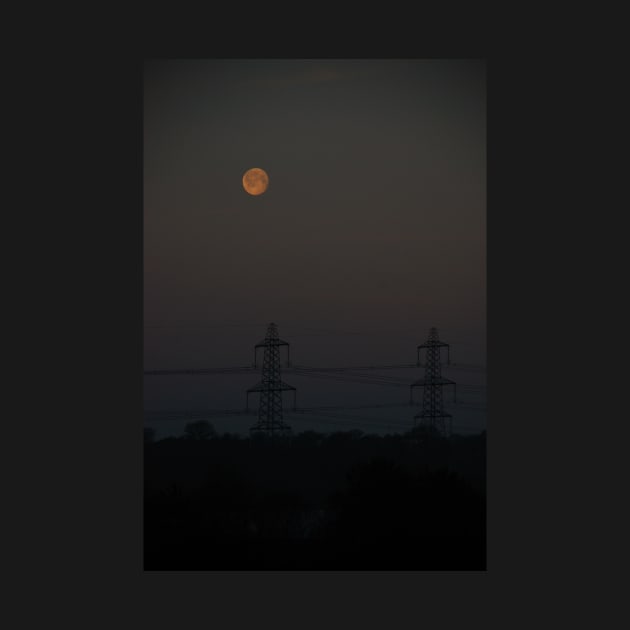 Two-pylon Moon by RichardGibb