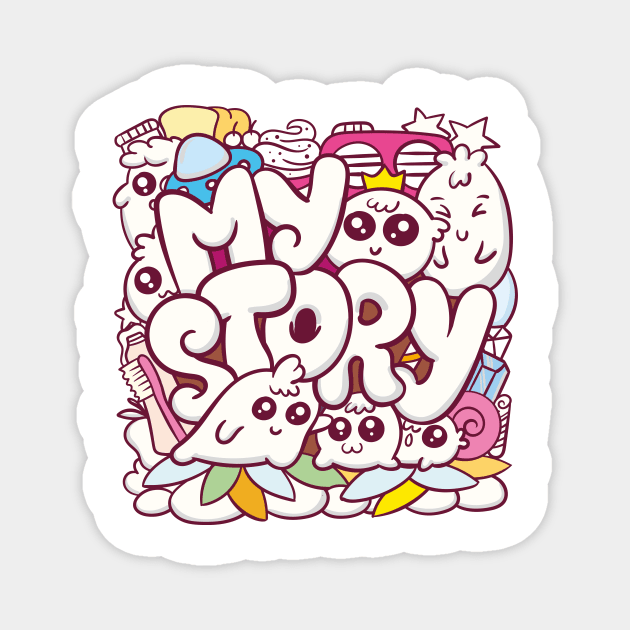 my story Magnet by NoonDesign