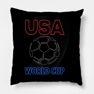 USA World Cup Pillow