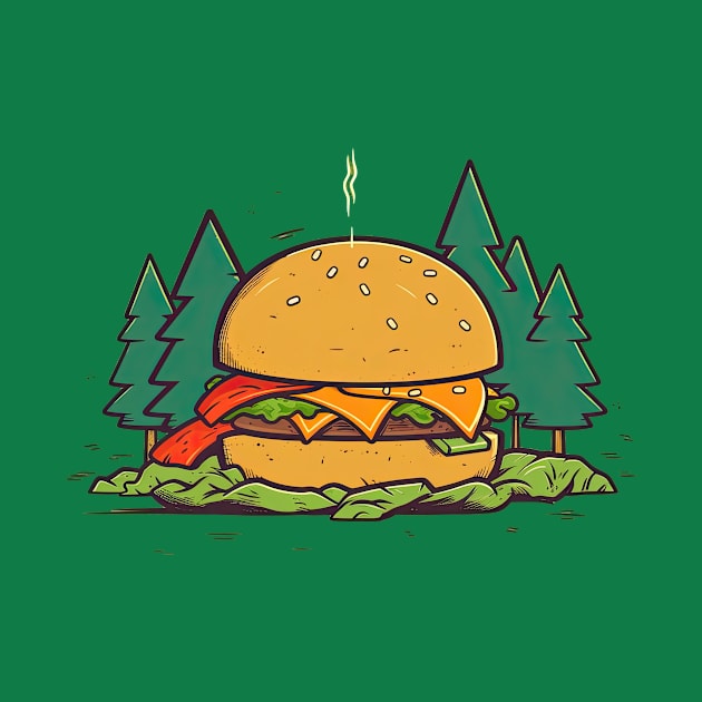 Campburger n' Cheese by JensenArtCo