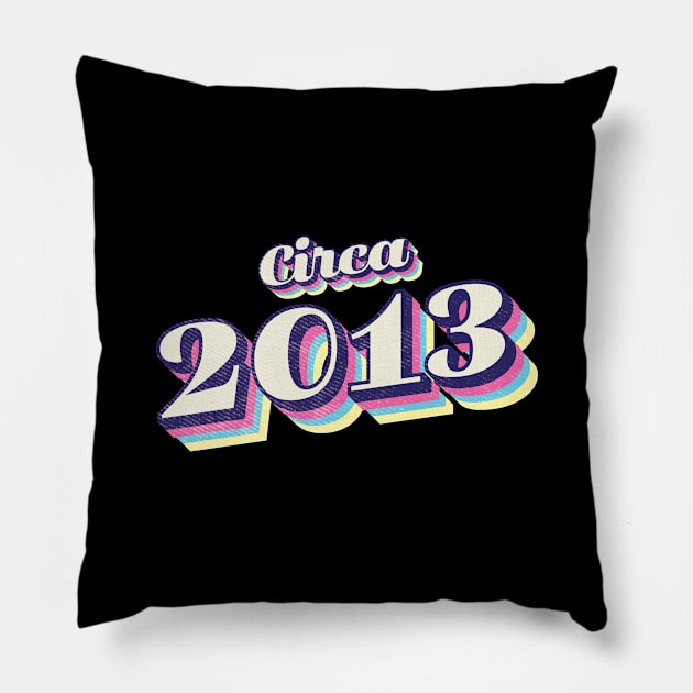 2013 Birthday Pillow by Vin Zzep