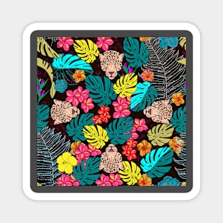 Jungle pattern Magnet