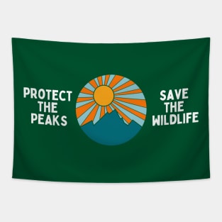 Protect the Peaks Save the Wildlife Tapestry