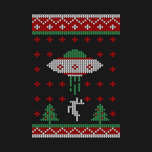 UFO Ugly Christmas Sweater T-Shirt