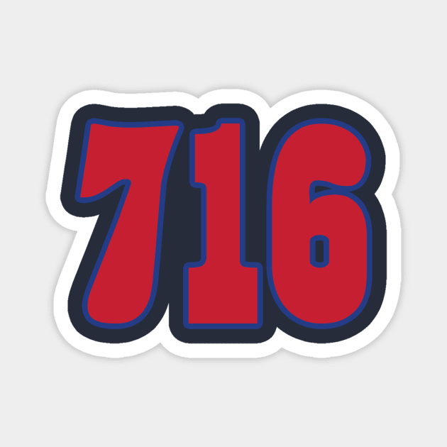 Buffalo LYFE the 716!!! Magnet by OffesniveLine