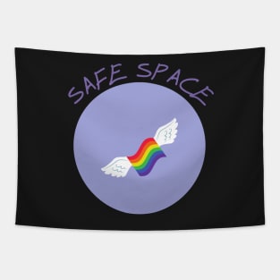 Safe Space Letter Tapestry