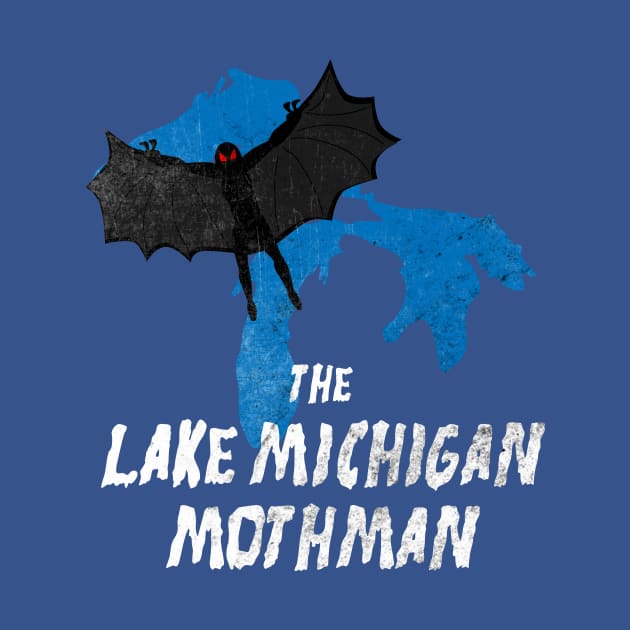 The Lake Michigan Mothman by Singular Fortean's Singular Shop